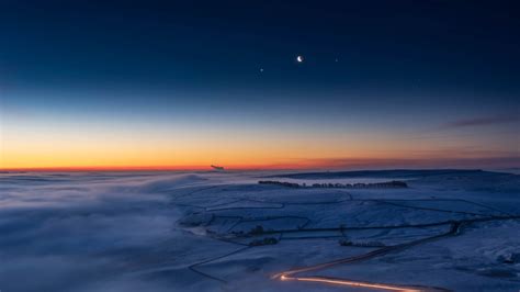 微软win10美丽夜空风景4k壁纸3840x2160-壁纸下载-www.pp3.cn