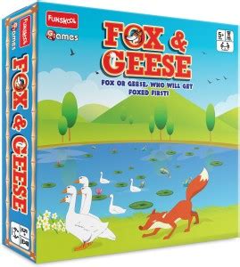 FUNSKOOL Fox & Geese Strategy & War Board Game - Fox & Geese . Buy Fox ...