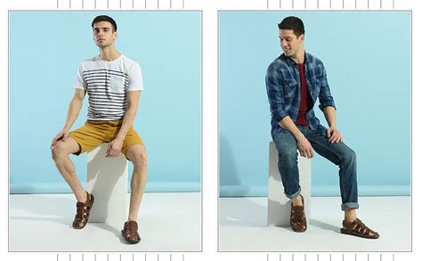 BATA Men's Krypton Fisherman Sandals : Amazon.in: Fashion