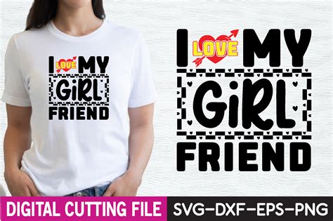 I Love My Girlfriend Svg Graphic by DIGITAL DESIGN SHOP BD · Creative ...