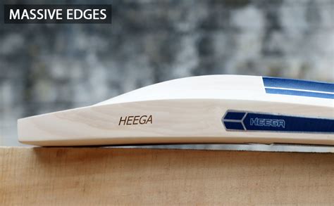 Heega HX-509 Mongoose Kashmir Willow Cricket Bat | Pre-Knocked (10000 ...
