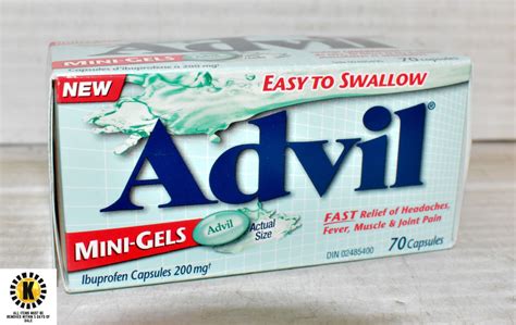 ADVIL MINI-GELS,200MG,70 CAPSULES,BB 6/22