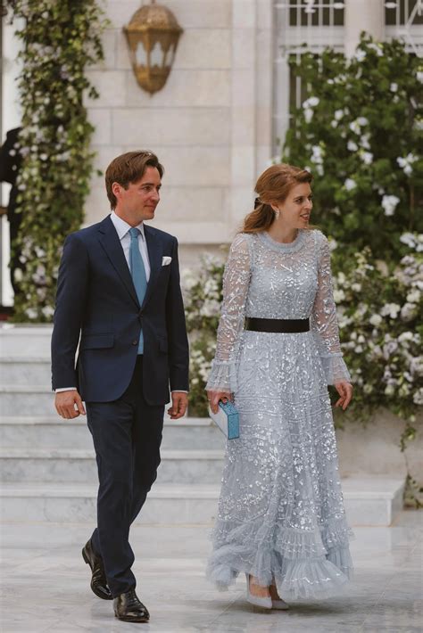 Princess Beatrice Attends Wedding of Crown Prince Hussein and Rajwa al Saif — Royal Portraits ...