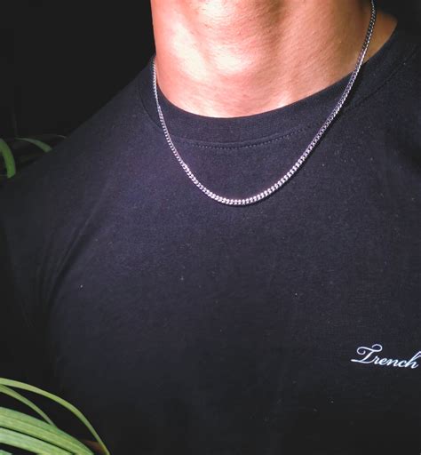 Alpha link sleek chain (Titanium silver) – Gonzo