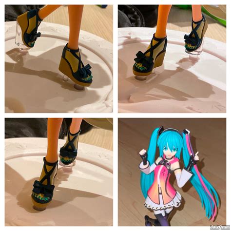 look at this beautiful Hatsune miku feet figure by abc22345 on DeviantArt