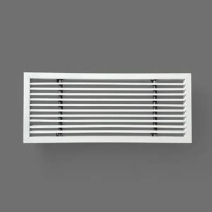 Om airflow Aluminium Powder Coated Grill, 12"*6" WHITE|Ventilation ...