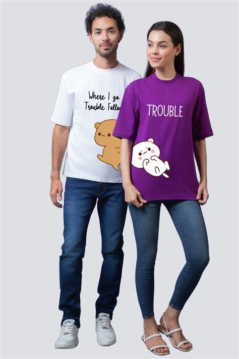 Exclusive Collection of Couple T-Shirts - Lazy Lush Clothing