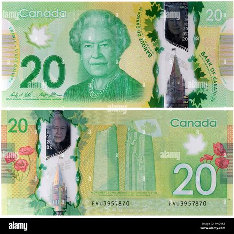 Canadian 20 Dollar Bill