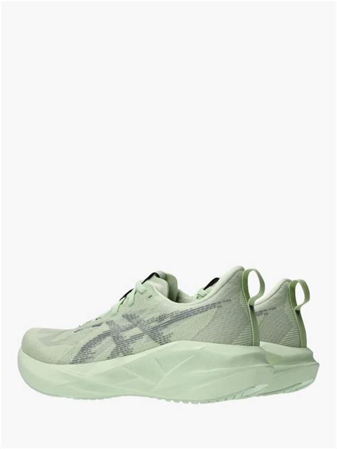 ASICS Women's NOVABLAST 5 Running Shoes, Green/Blue