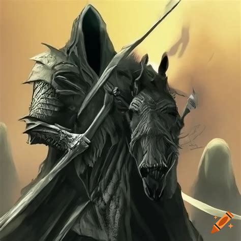 Image of a nazgul from lord of the rings