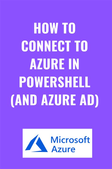 Image result for Connect PowerShell to Azure