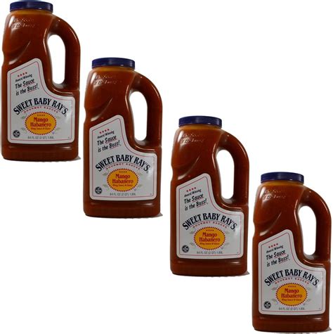 Amazon.com : Sweet Baby Ray's Jamaican Jerk Wing Sauce (64oz) : Grocery ...