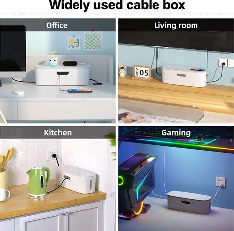 Chouky Cable Management Box - Large Cord Organizer Box to India | Ubuy
