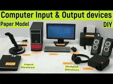 Image result for Input and Output Device Computer Cardboard