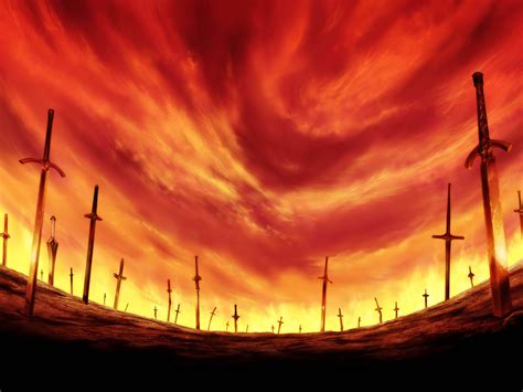 Fate/Stay Night: Unlimited Blade Works - Sword in the Sky HD Wallpaper