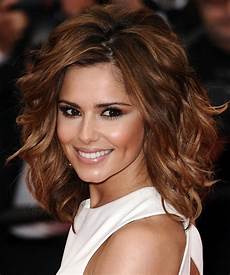Cheryl Cole New Hairstyle by Cheryl Cole Medium Wavy Formal Hairstyle Auburn Cheryl Cole New Hairstyle