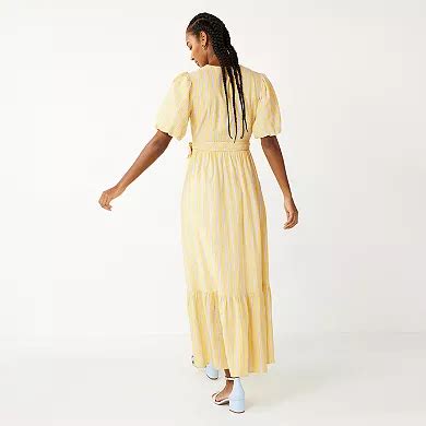 Women's DRAPER JAMES RSVP™ Puff Sleeve Maxi Dress