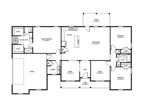 The Monticello Floorplan - ChrisMill Homes Florida