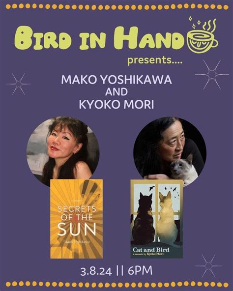 Mako Yoshikawa: SECRETS OF THE SUN And Kyoko Mori: CAT AND BIRD), Bird ...