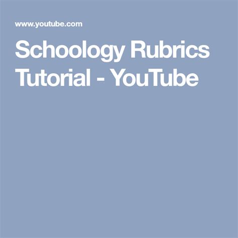 Image result for Rubrics Tutorial