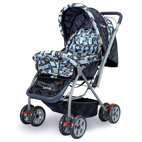 Buy LuvLap Starshine Stroller/Pram, Easy Fold for Newborn Baby/Kids, 0 ...
