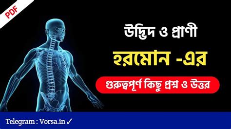 হরমোন সম্পর্কিত গুরুত্বপূর্ণ প্রশ্ন উত্তর পিডিএফ : Hormone Related ...