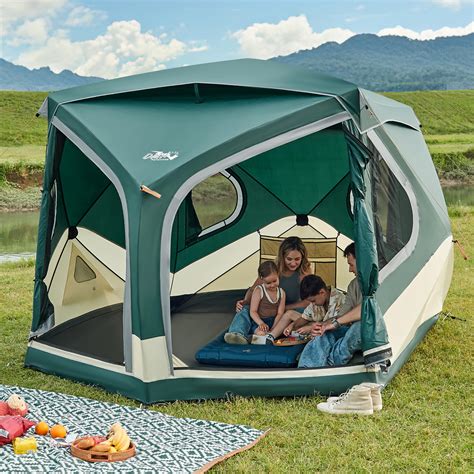 4 Person Instant Pop up Tent, Easy 60 Second Setup Family Tents for ...