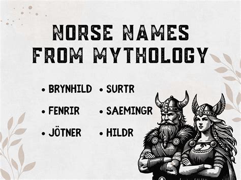 60+ Old Norse Names & Their Meanings (+ A Name Generator!)