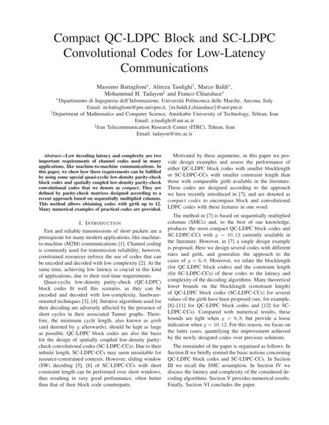 Image result for QC-LDPC Codes Implementation of Encoding