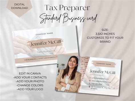 Tax Consultant Visiting Card Format at Sam Moonlight blog