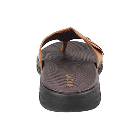 Mochi Mens Leather Tan Chappals (Size (6 UK (40 EU)) : Amazon.in: Fashion