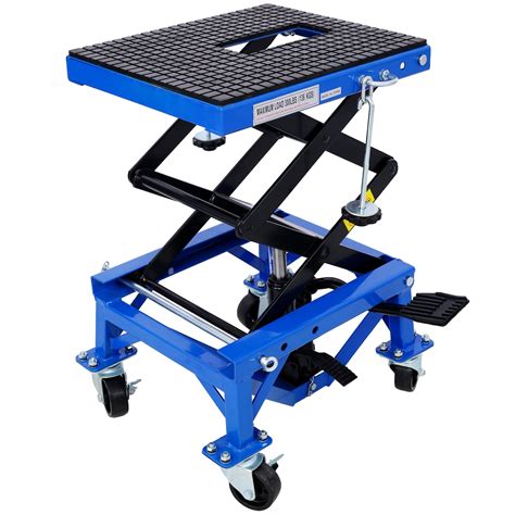Roromall Motorcycle Jack 300LBS Hydraulic Motorcycle Scissor Jack ...