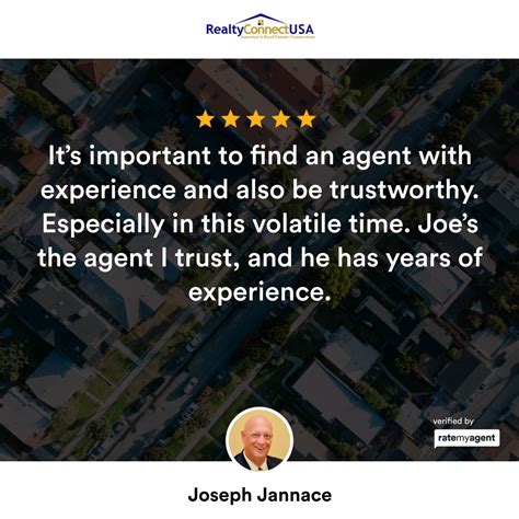 Joe Jannace on LinkedIn: #ratemyagent #realestate #realty