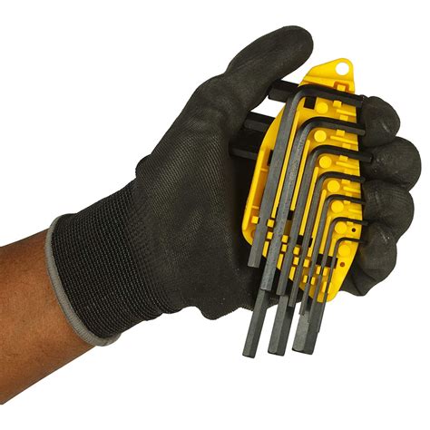 Stanley: 69-253 Allen Key Set, 10pcs Steel Metric Hex Key Set