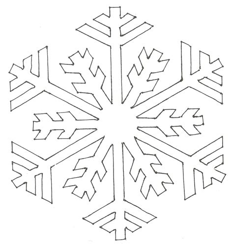 Image result for Snowflake Cutouts