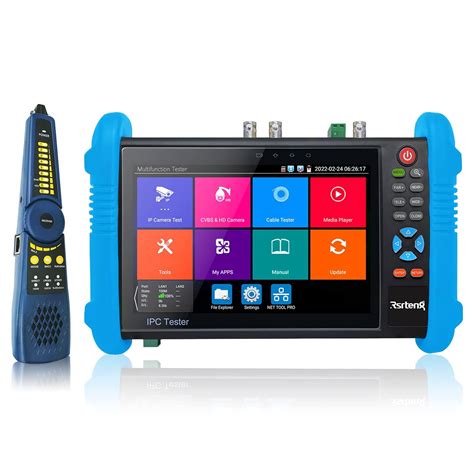 Amazon.com: Rsrteng CCTV Tester,IPC-9800CADHS Plus+ 4K 12MP IP Camera ...