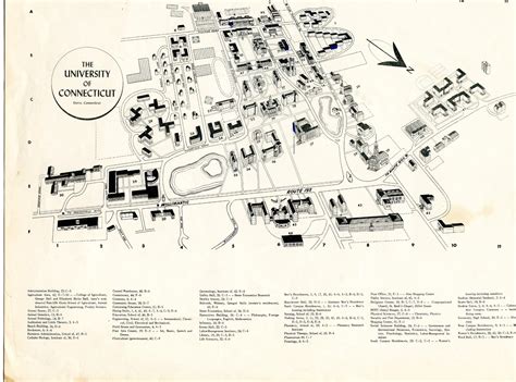 University Of Connecticut Campus Map