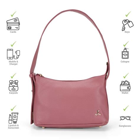 Buy Mochi Women Pink Shoulder Bag Online | SKU: 66-859-24-10 – Mochi Shoes