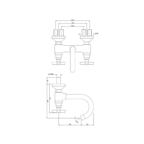 Jaquar Wall Mounted Regular Kitchen Sink Mixer Solo SOL-6309 with ...