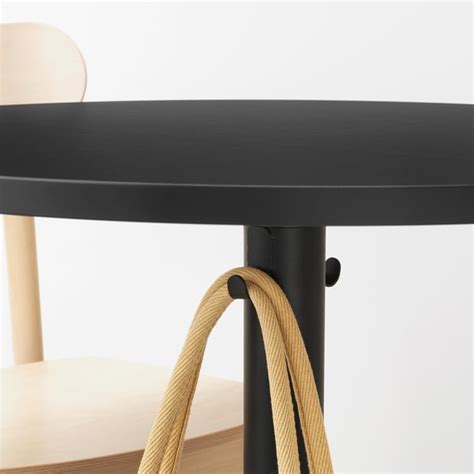 STENSELE table, anthracite/anthracite, 70 cm (273/8") - IKEA