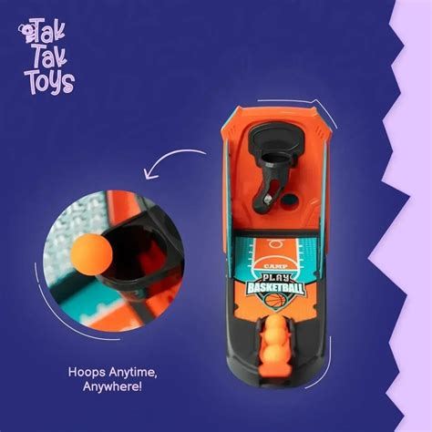 Tak Tak Toys Dunk Master – 1v1 Basketball Game for Kids | Indoor ...