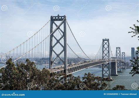 Day Time View San Francisco-Oakland Bay Bridge and San Francisco ...