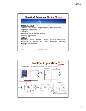 Electrical science note - DISCLAIMER: While the document has attempted ...