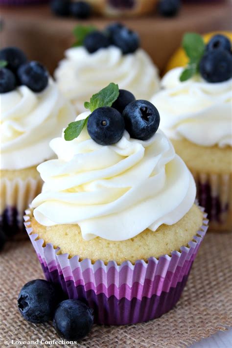 Blueberry Lemon Cupcakes with Cream Cheese Frosting #FollowtheFresh ...