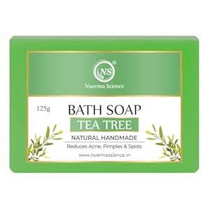 Buy Nuerma Science Tea Tree Bath Soap | Natural Handmade Soap Bar ...