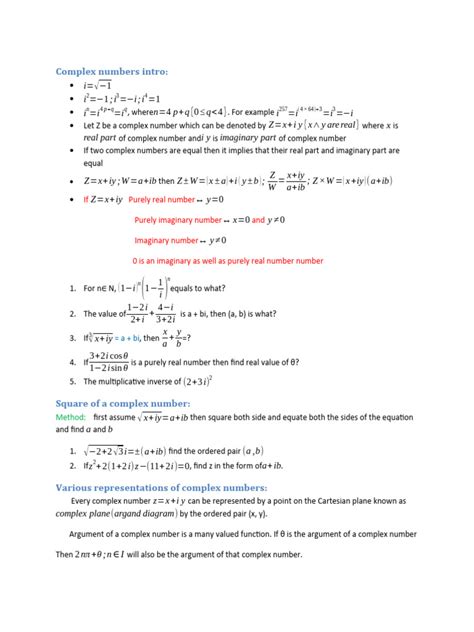 Image result for Complex Numbers Advanced Math