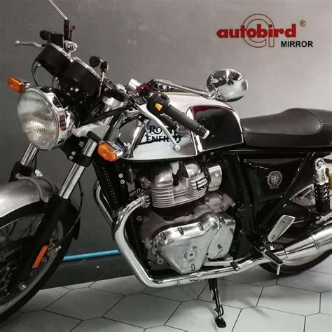 Autobird Dual Mirrors for Royal Enfield - Chrome Finish