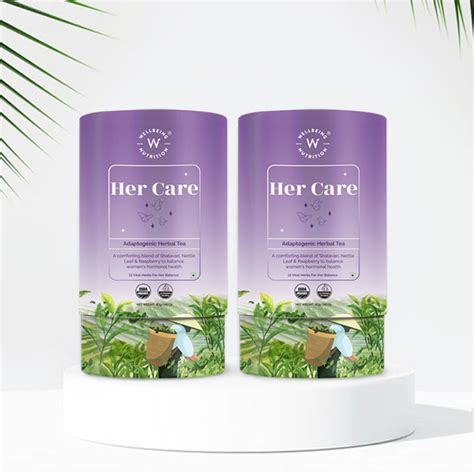 Her Care - Adaptogenic Herbal Tea to Balance Women's Hormonal Health ...