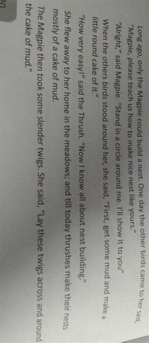 2. Read the following passage and underline the subject with a red ...