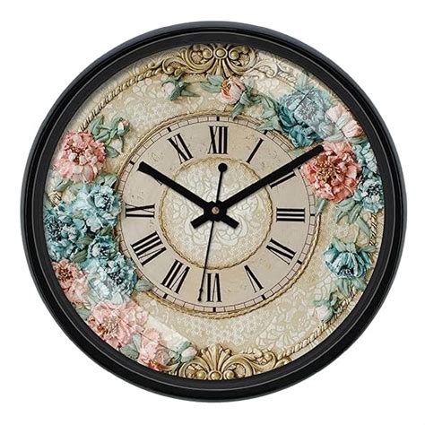 Buy Amazon Brand - Solimo 12-Inch Plastic&Glass Analog Wall Clock ...